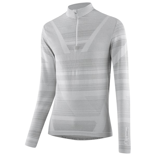 Löffler - Midlayer Transtex Retr'X - Fleecepullover Gr 50/52 grau von Löffler