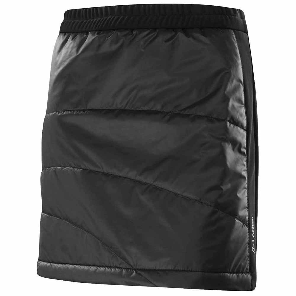 Loeffler Primaloft Mix Skirt Refurbished Schwarz L Frau von Loeffler