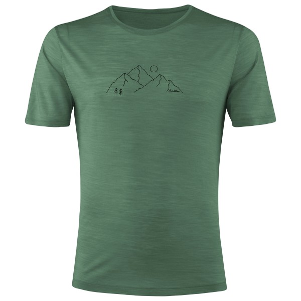 Löffler - Printshirt Mountains Merino-Tencel - Merinoshirt Gr 46 grün Löffler - Printshirt Mountains Merino-Tencel - Merinoshirt Gr 46 grün von Löffler