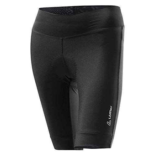 Löffler Tour Kurze Rad Tights Damen schwarz von Löffler