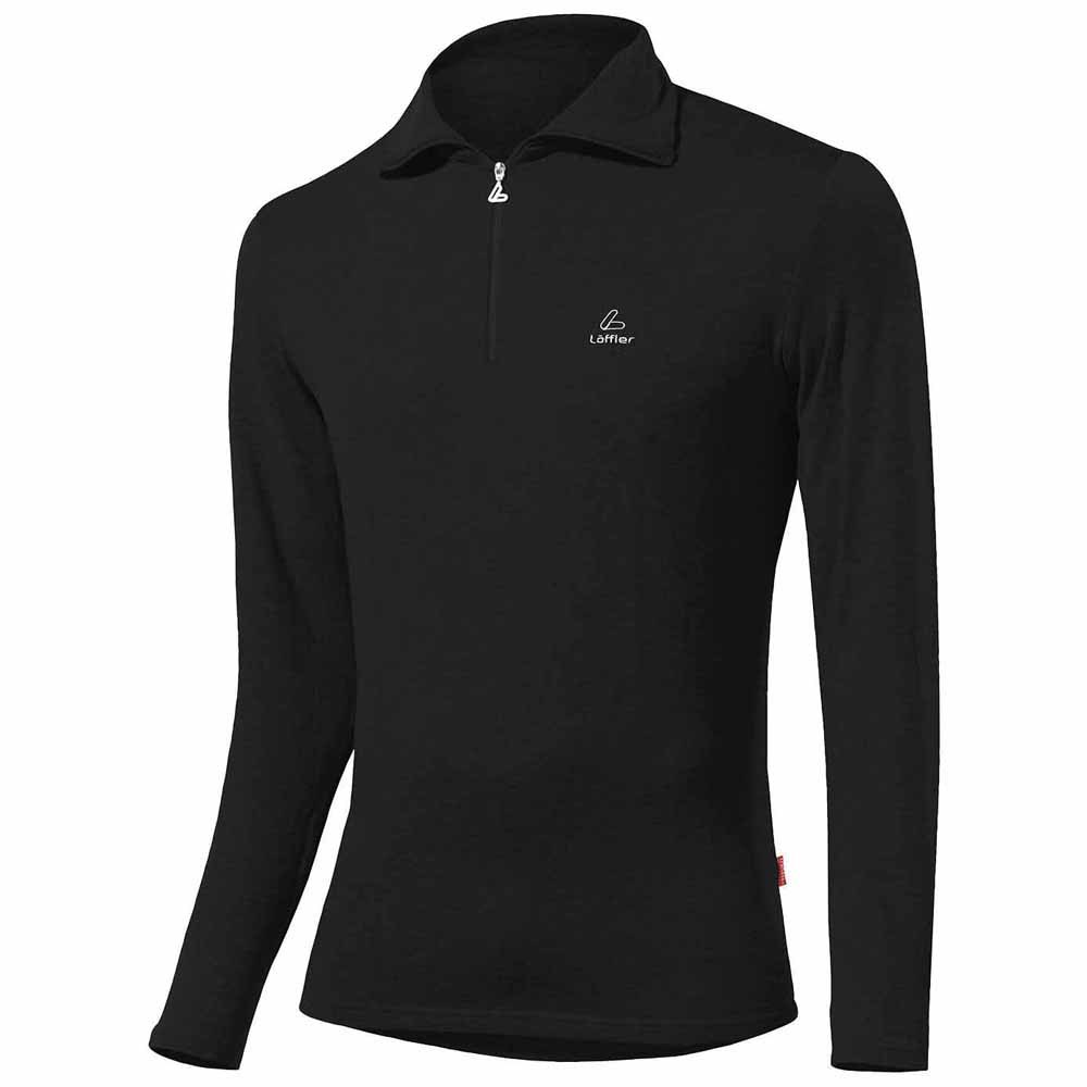 Loeffler Transtex Basic Long Sleeve T-shirt Schwarz XS Mann von Loeffler