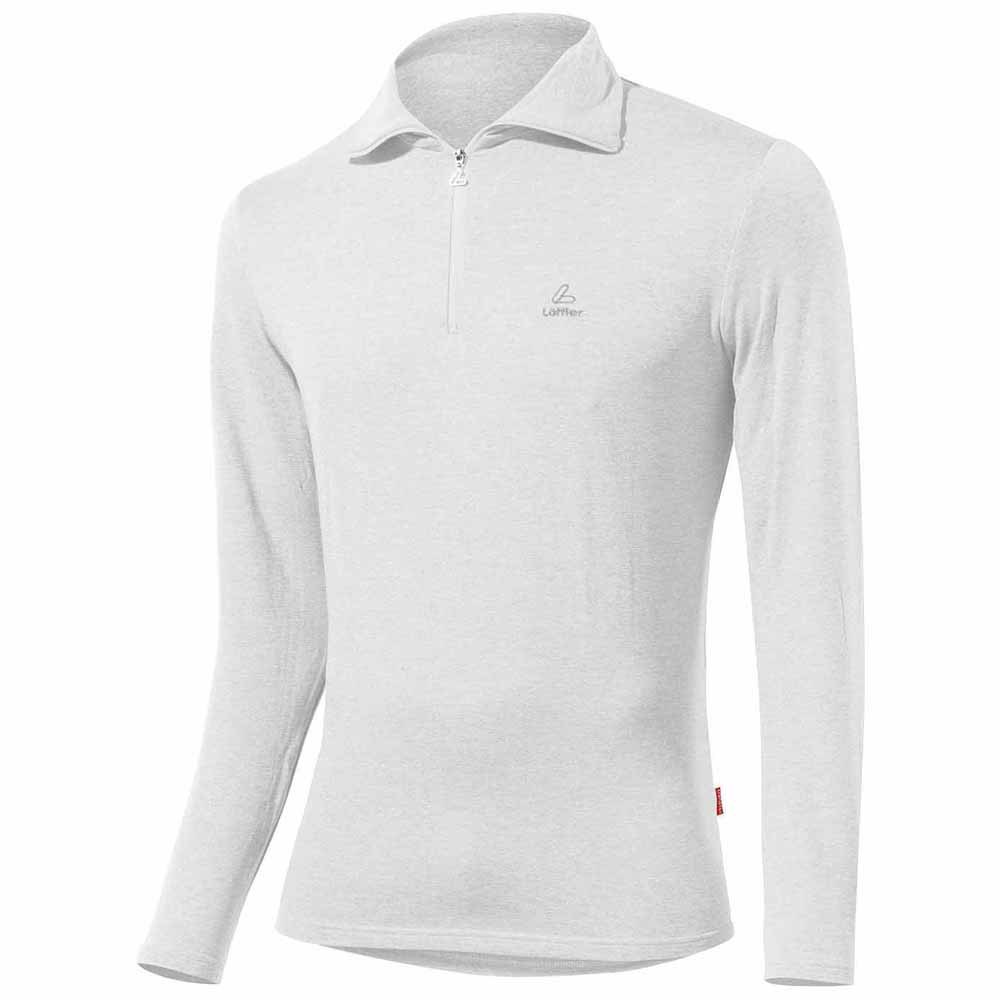 Loeffler Transtex Basic Long Sleeve T-shirt Weiß S Mann von Loeffler