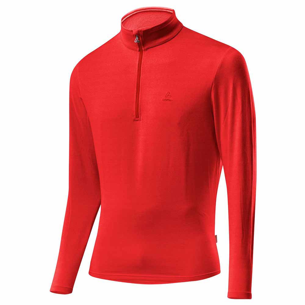 Loeffler Transtex Sweater Basic Cf Long Sleeve T-shirt Rot S Mann von Loeffler