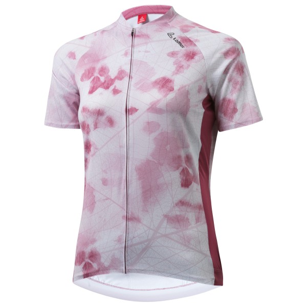 Löffler - Women's Bike Jersey Full Zip Leaf Hotbond - Radtrikot Gr 40 lila von Löffler