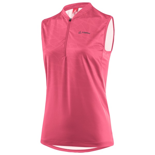 Löffler - Women's Bike Sleeveless Shirt Half Zip Cutina - Rad Singlet Gr 42 rosa von Löffler