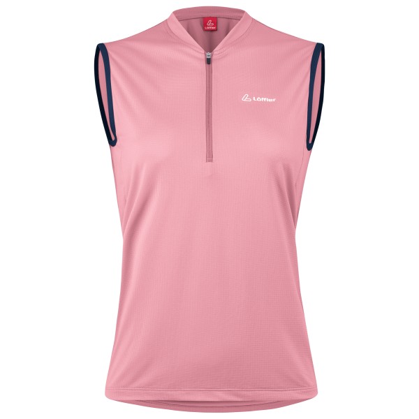 Löffler - Women's Bike Sleeveless Shirt Half-Zip Plain - Rad Singlet Gr 40 rosa Löffler - Women's Bike Sleeveless Shirt Half-Zip Plain - Rad Singlet Gr 40 rosa von Löffler