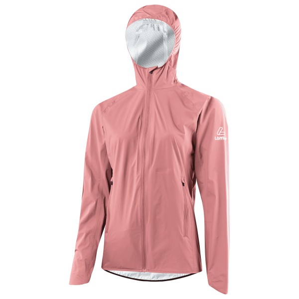 Löffler - Women's Hooded Jacket WPM Pocket - Fahrradjacke Gr 38 rosa von Löffler