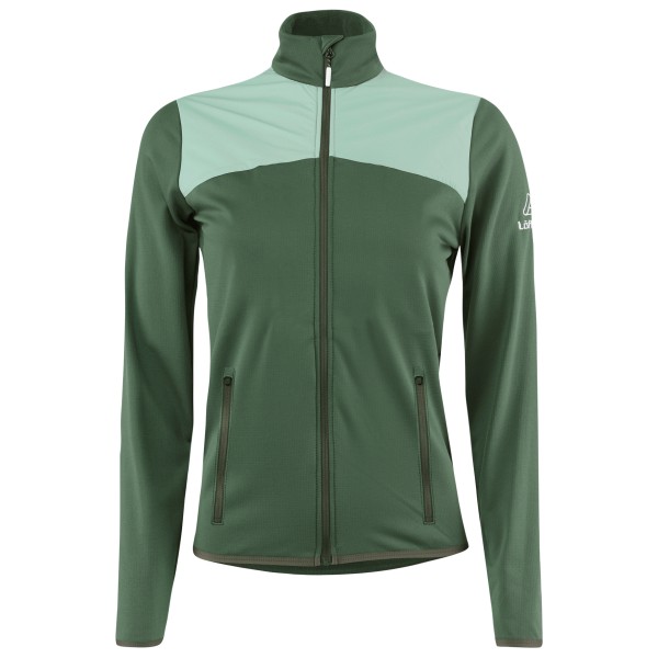 Löffler - Women's Midjacket Tour Tech-Stretch - Fleecejacke Gr 46 oliv von Löffler