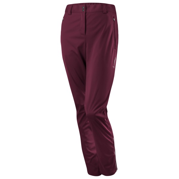 Löffler - Women's Pants Elegance 2.0 Windstopper Light - Softshellhose Gr 42 - Regular rot von Löffler