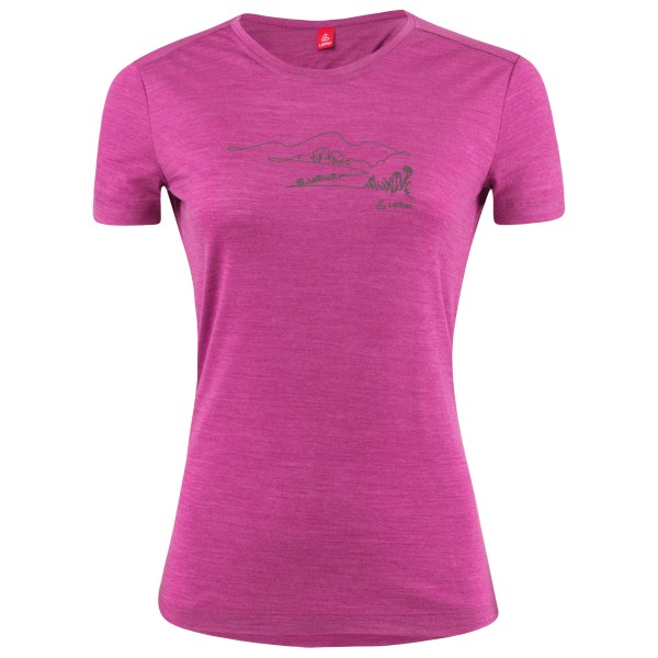 Löffler - Women's Printshirt Country Merino-Tencel - Merinoshirt Gr 40 lila Löffler - Women's Printshirt Country Merino-Tencel - Merinoshirt Gr 40 lila von Löffler