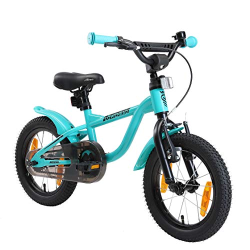 Löwenrad Kinderfahrrad für Jungen und Mädchen ab 3-4 Jahre | 14 Zoll Kinderrad mit Bremse | Fahrrad für Kinder | Mint Löwenrad Kinderfahrrad für Jungen und Mädchen ab 3-4 Jahre | 14 Zoll Kinderrad mit Bremse | Fahrrad für Kinder | Mint von Löwenrad