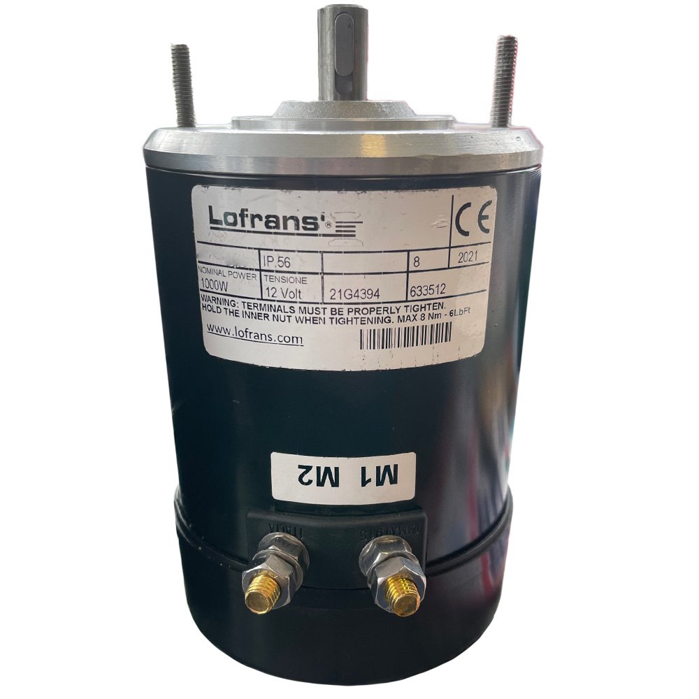 Lofrans X2 <2010/kobra 1000w/2t Windlass Motor 12v Schwarz Lofrans X2 <2010/kobra 1000w/2t Windlass Motor 12v Schwarz von Lofrans