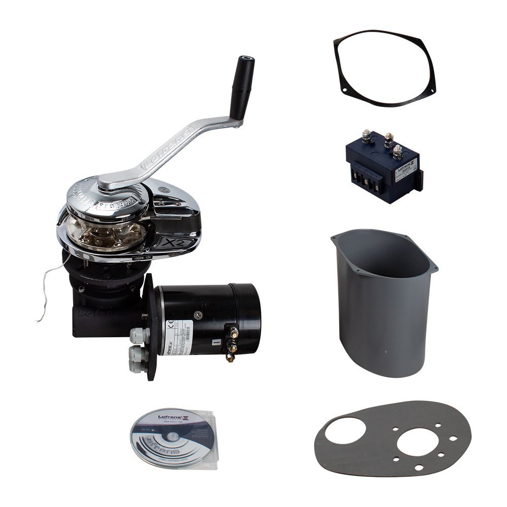 Lofrans X2 Windlass Silber 8 mm ISO 4565 DIN 766 Lofrans X2 Windlass Silber 8 mm ISO 4565 DIN 766 von Lofrans