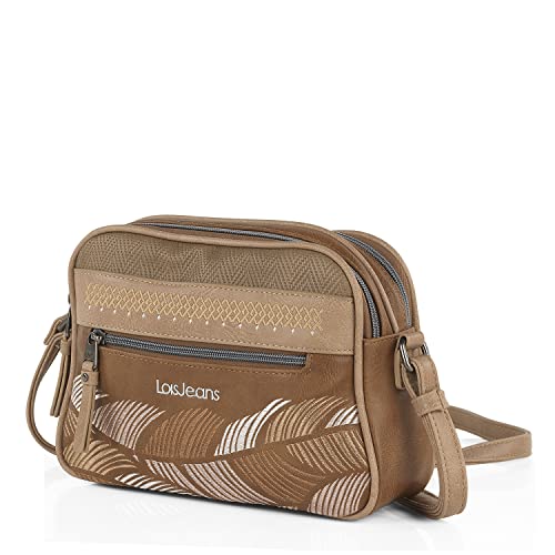 Lois - Handtasche Damen Umhängetasche Damen Klein & Stilvoll Handtasche Damen Umhängetasche Crossbody Bag Damen, Braun Lois - Handtasche Damen Umhängetasche Damen Klein & Stilvoll Handtasche Damen Umhängetasche Crossbody Bag Damen, Braun von Lois