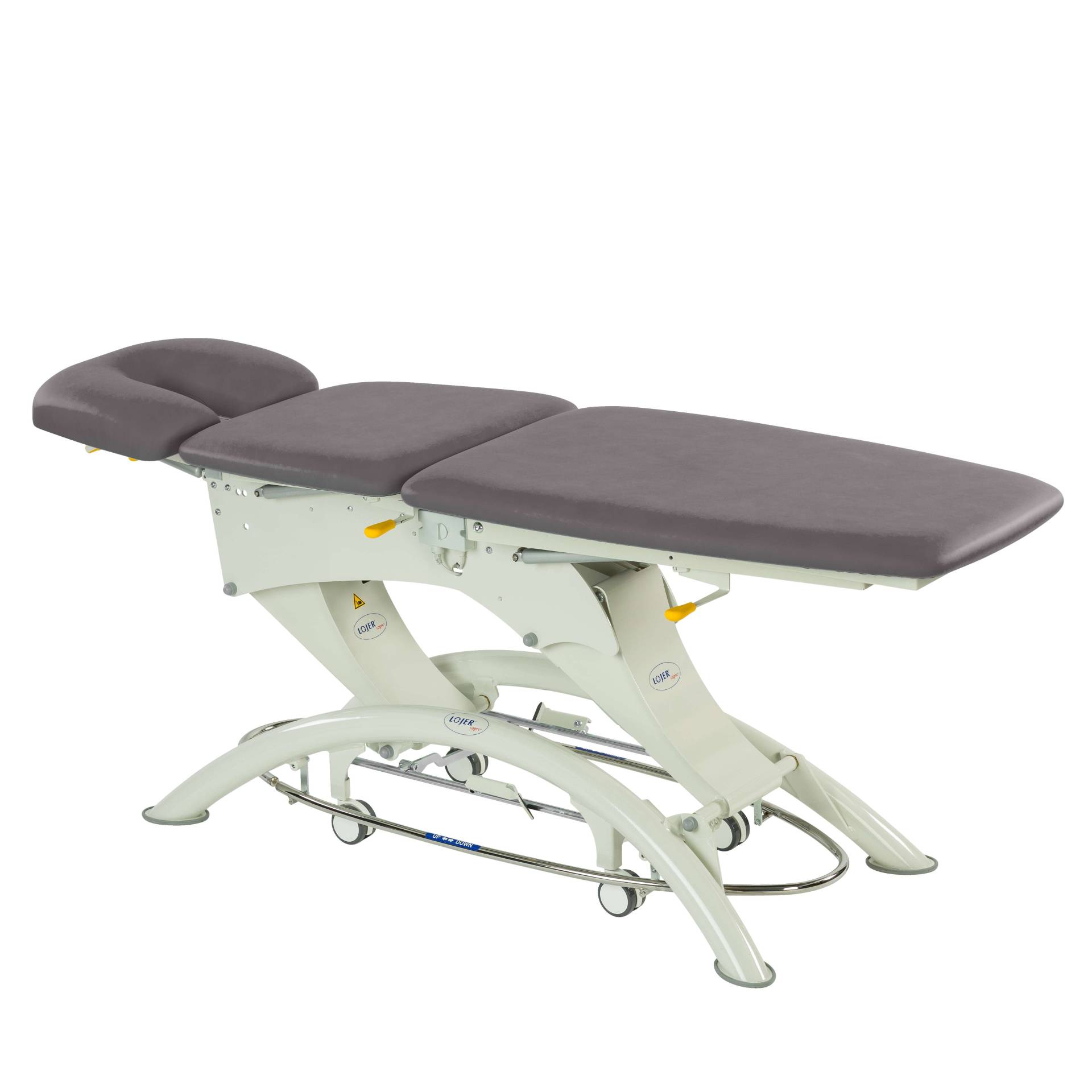Lojer Elektrische Therapieliege "Capre F3", 3-teilig, Space, 65 cm Lojer Elektrische Therapieliege "Capre F3", 3-teilig, Space, 65 cm von Lojer