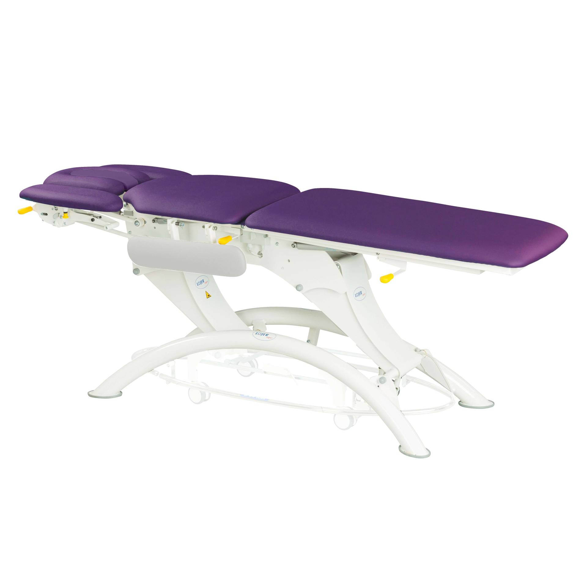 Lojer Elektrische Therapieliege "Capre F5", 5-teilig, Plum, 75 cm von Lojer