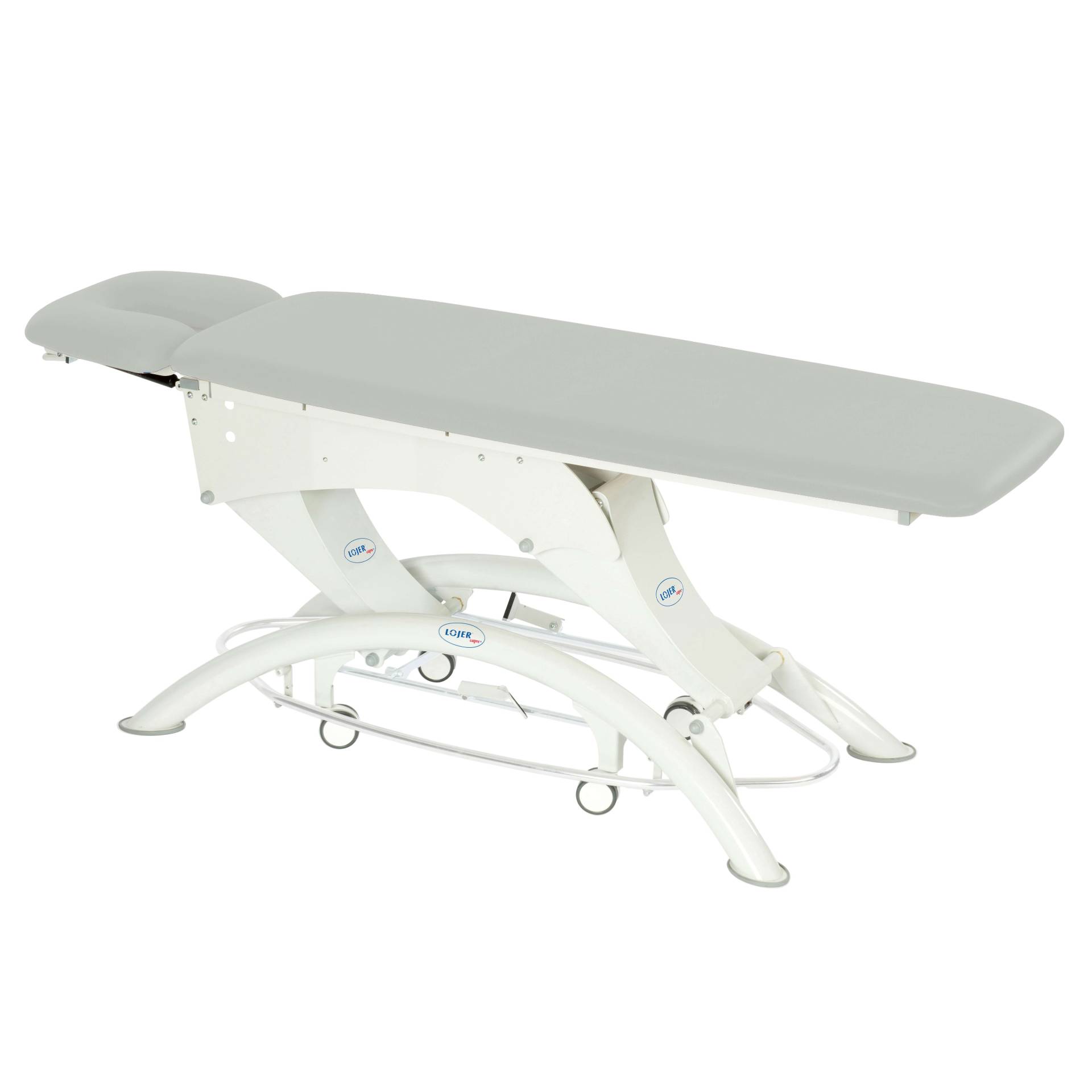 Lojer Elektrische Therapieliege "Capre M2", 2-teilig, Silver, 65 cm Lojer Elektrische Therapieliege "Capre M2", 2-teilig, Silver, 65 cm von Lojer