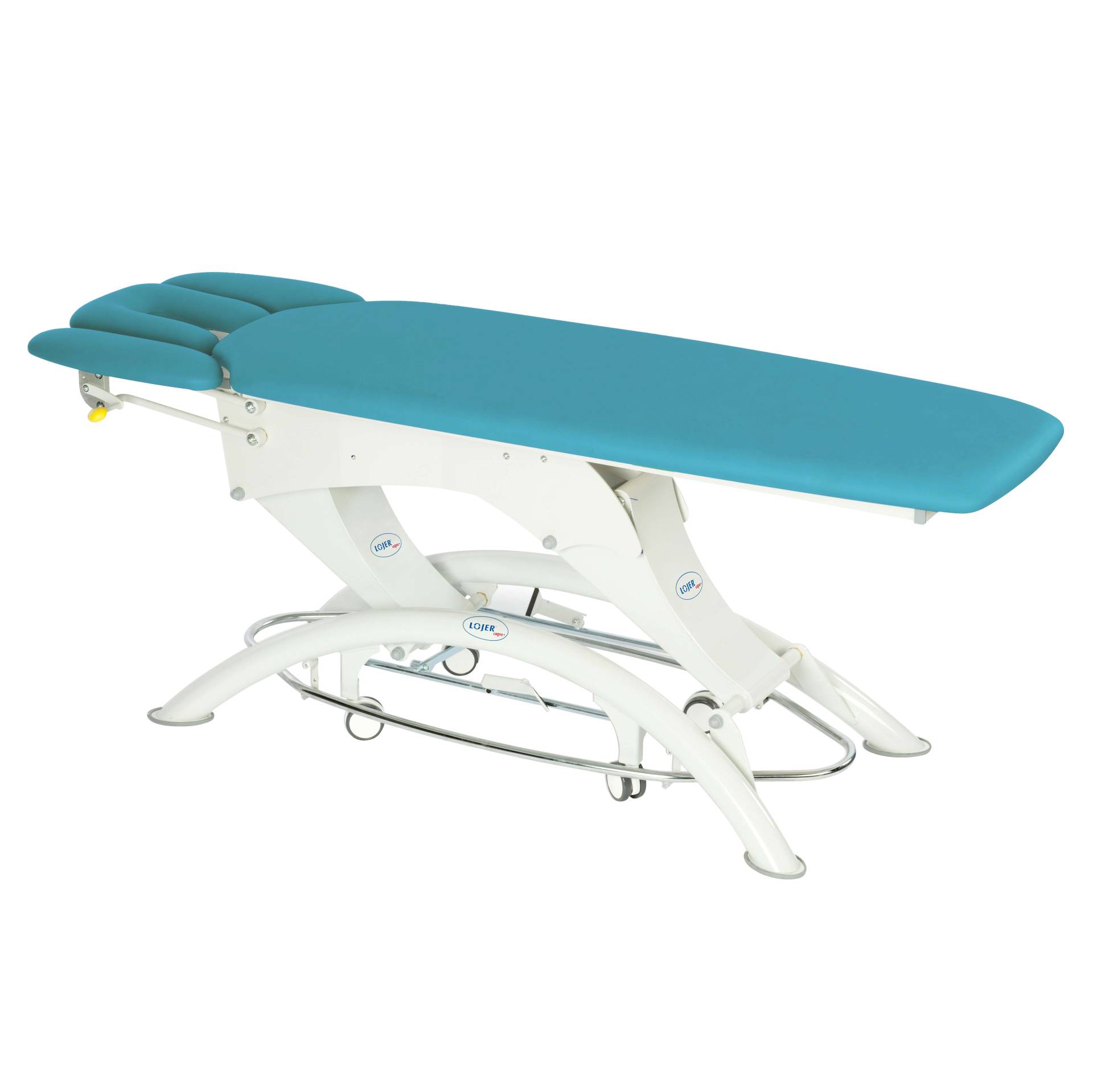 Lojer Elektrische Therapieliege "Capre M4", 4-teilig, Lagoon, 80 cm Lojer Elektrische Therapieliege "Capre M4", 4-teilig, Lagoon, 80 cm von Lojer