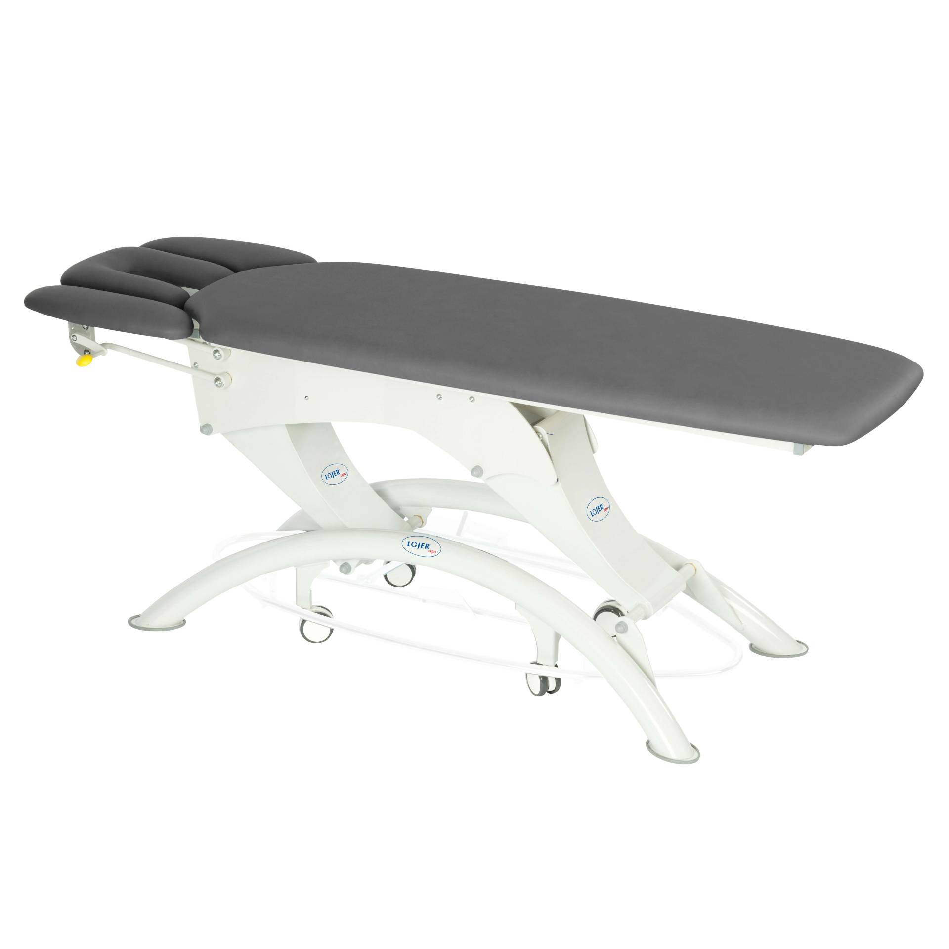 Lojer Elektrische Therapieliege "Capre M4", 4-teilig, Titanium, 65 cm Lojer Elektrische Therapieliege "Capre M4", 4-teilig, Titanium, 65 cm von Lojer
