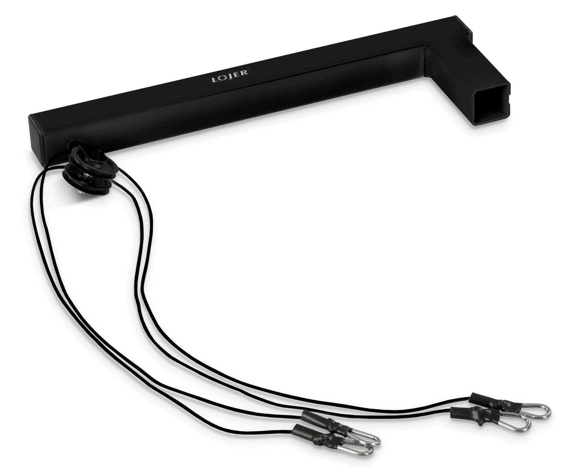 Lojer Galgen für Seilzugapparate, Für Lojer "Speed Pulley, 100kg", Schwarz Lojer Galgen für Seilzugapparate, Für Lojer "Speed Pulley, 100kg", Schwarz von Lojer