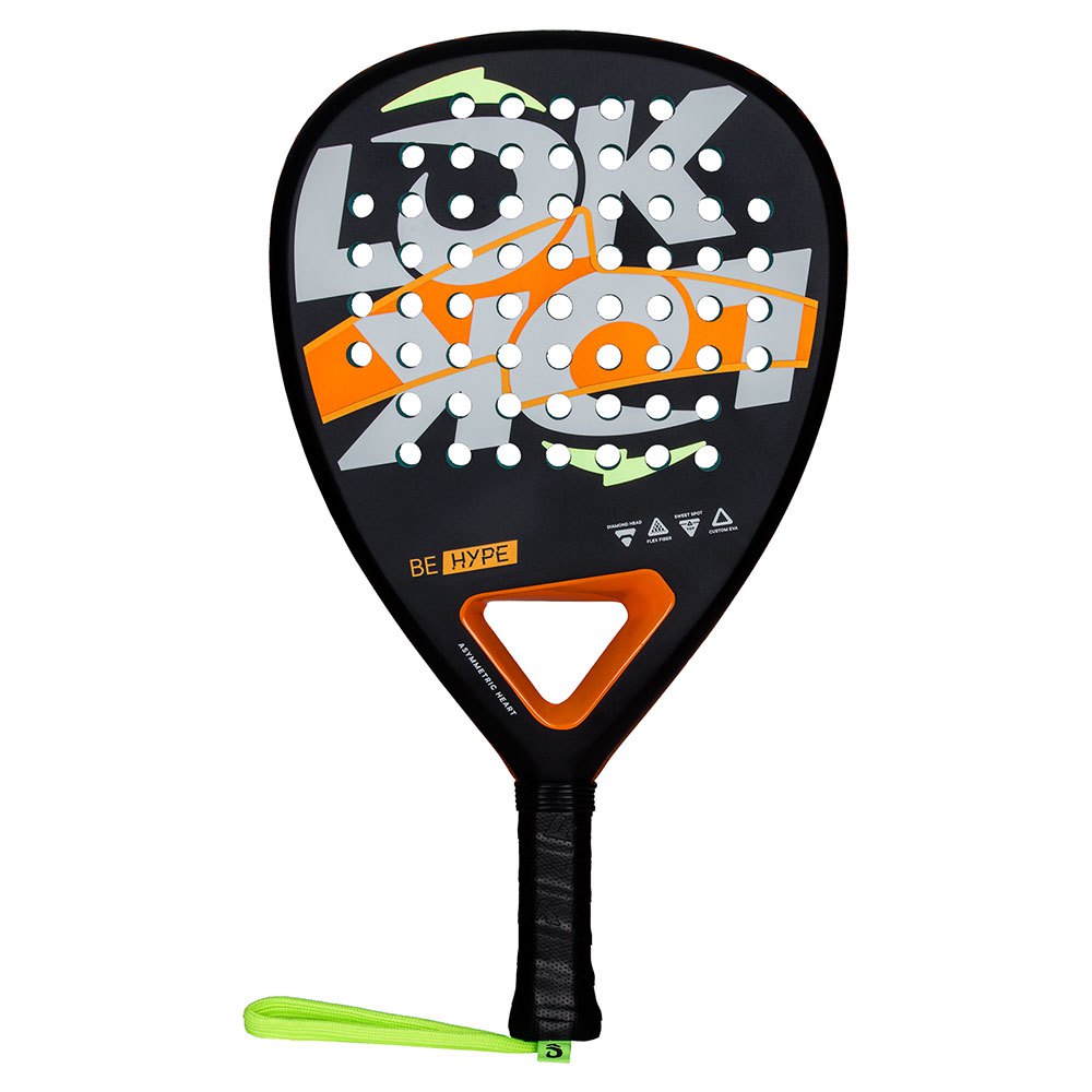 Lok Be Hype Padel Racket Durchsichtig 360-375 gr von Lok