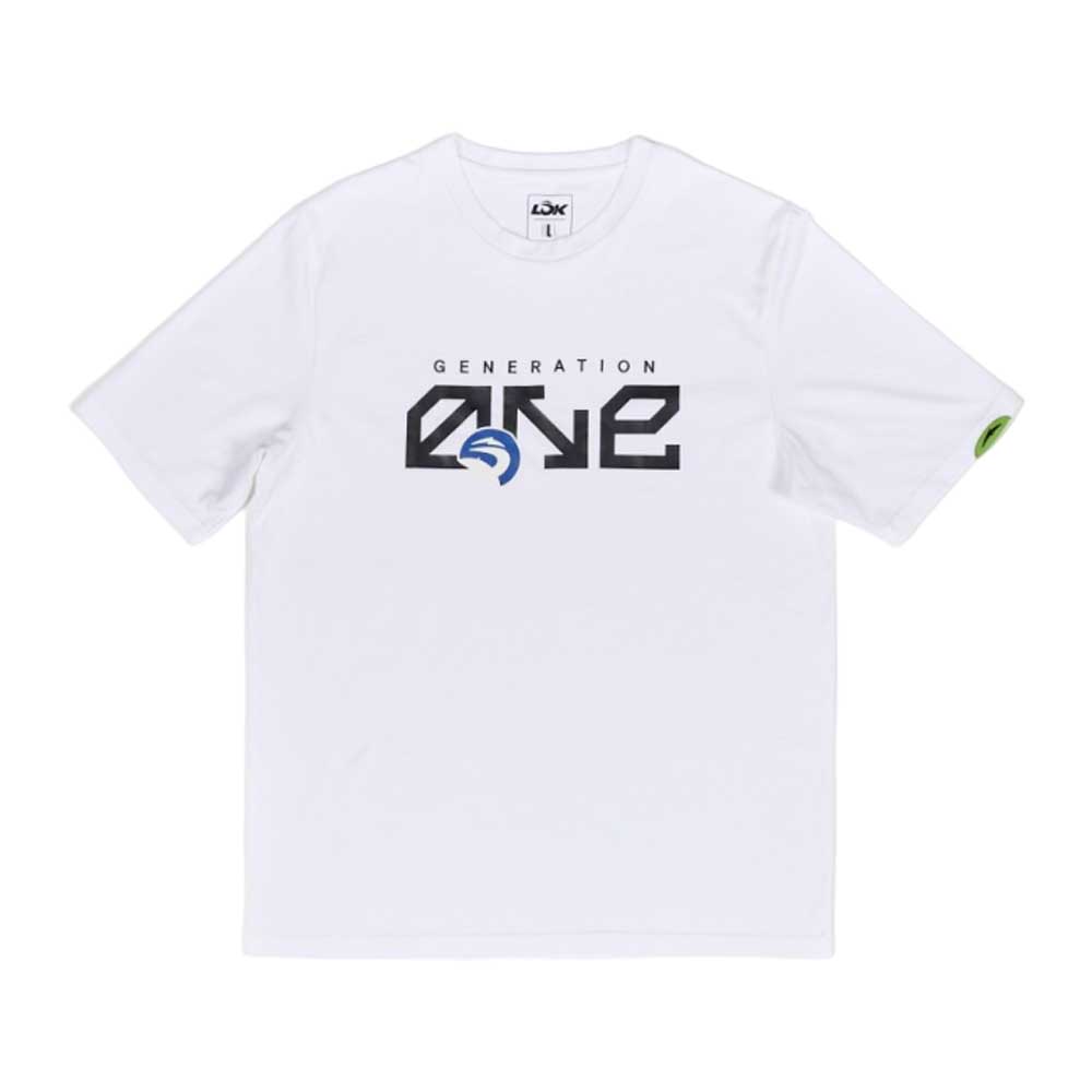 Lok Gen One Short Sleeve T-shirt Weiß M Frau Lok Gen One Short Sleeve T-shirt Weiß M Frau von Lok