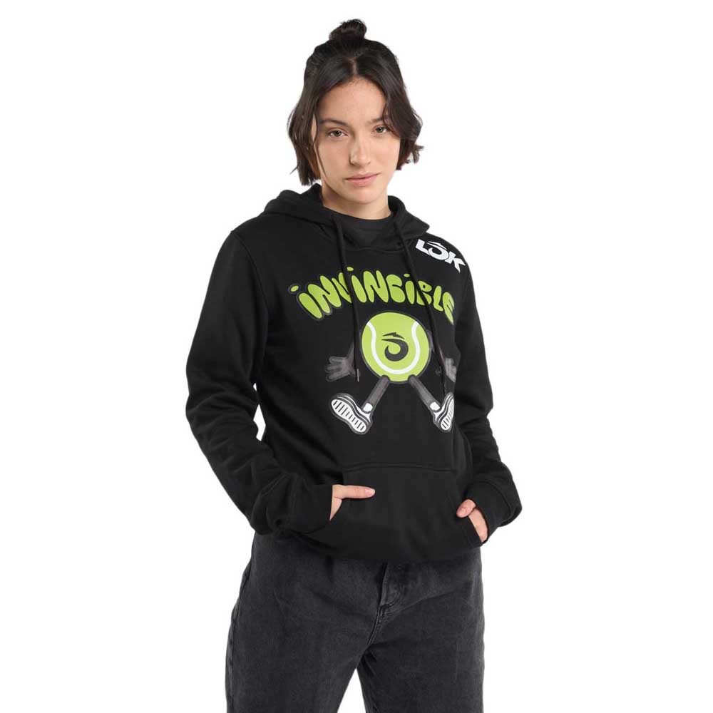 Lok Invincible Hoodie Schwarz XS Frau Lok Invincible Hoodie Schwarz XS Frau von Lok