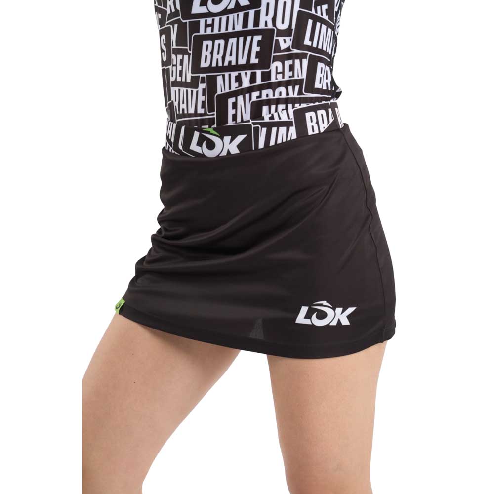 Lok Sticker Storm Skirt Schwarz S Frau von Lok