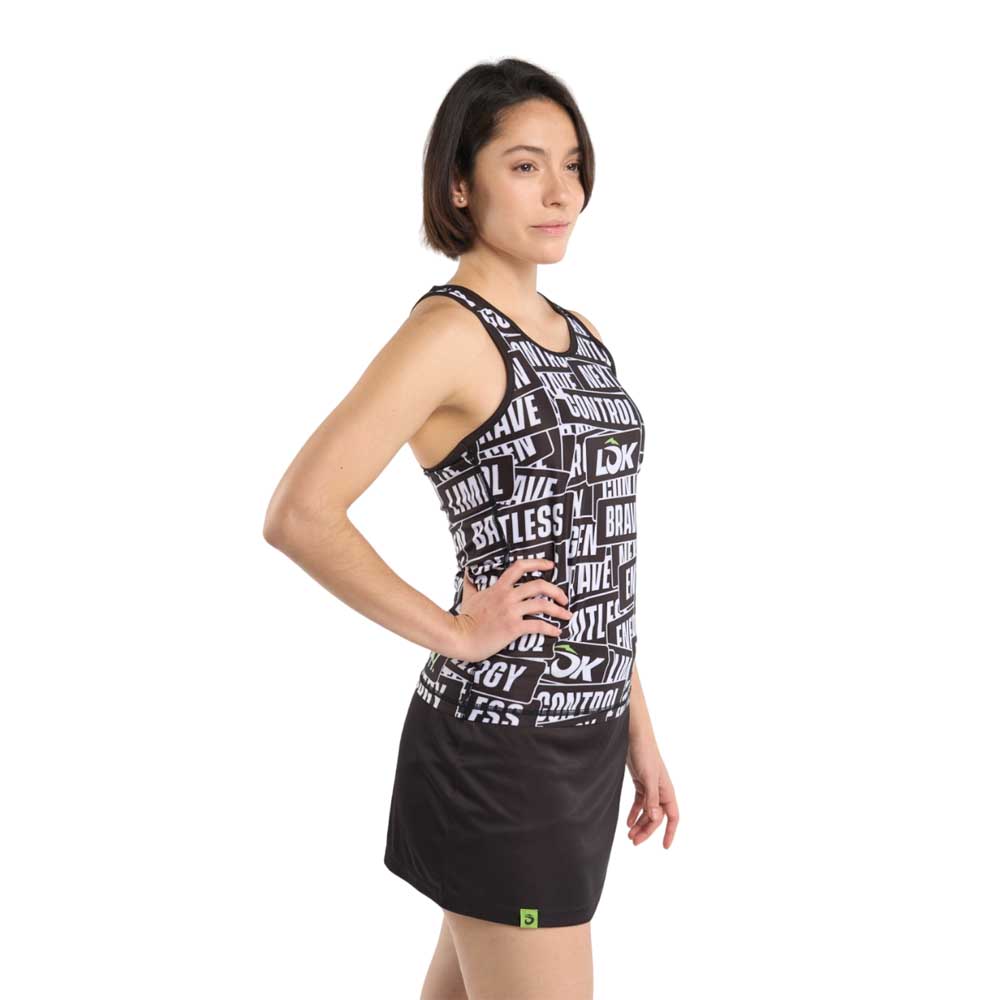 Lok Sticker Storm Sleeveless T-shirt Schwarz S Frau Lok Sticker Storm Sleeveless T-shirt Schwarz S Frau von Lok