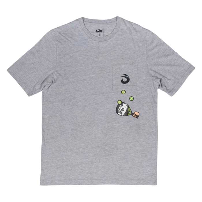 Lok The Juggler Short Sleeve T-shirt Grau L Mann von Lok