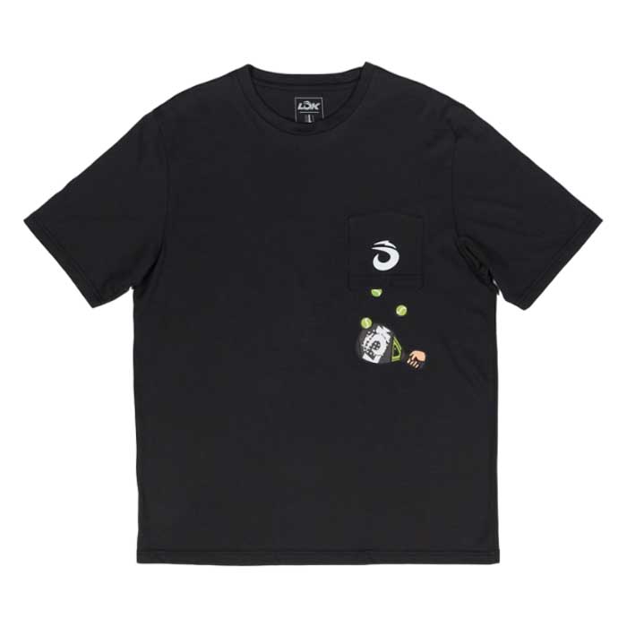 Lok The Juggler Short Sleeve T-shirt Schwarz M Mann Lok The Juggler Short Sleeve T-shirt Schwarz M Mann von Lok