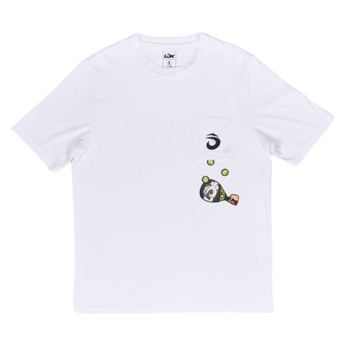 Lok The Juggler Short Sleeve T-shirt Weiß S Mann Lok The Juggler Short Sleeve T-shirt Weiß S Mann von Lok
