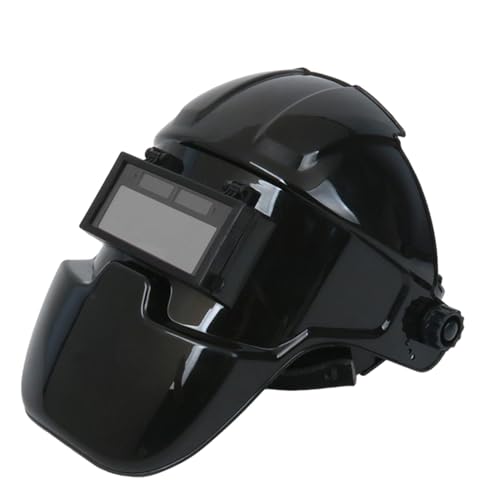 Schweißhelm, Verdunkelung Schweißhelm, Leichter Schweißhelm, Flip-Top-Schweißhelm, Schweißhelm zum Schleifen, Schutzhelm für Schweißer, verstellbarer Schweißhelm Schatten von Lokaquk