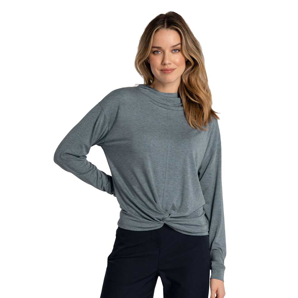 Lole Elisia Long Sleeve T-shirt Grau S Frau von Lole