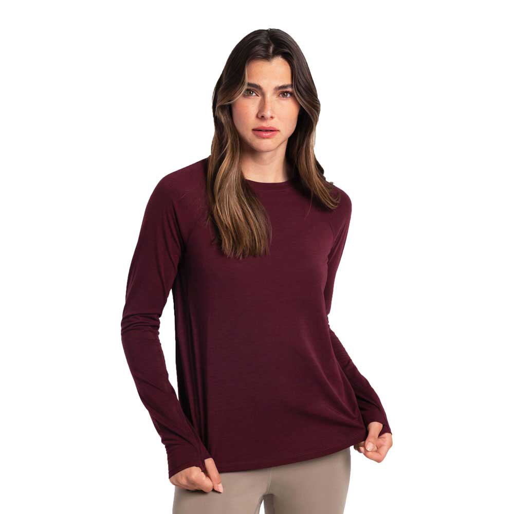 Lole Performance Long Sleeve T-shirt Lila L Frau von Lole