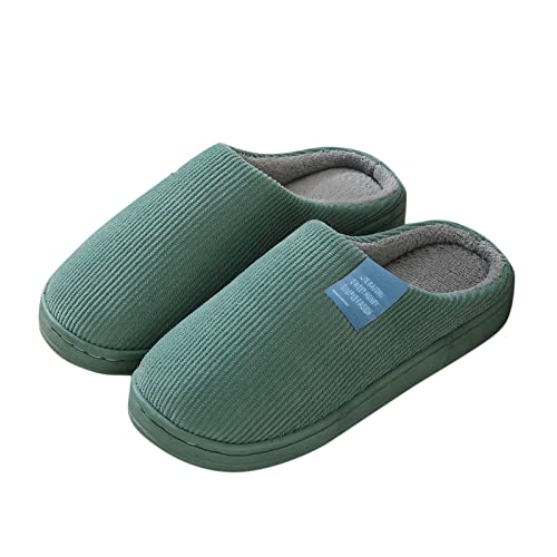 Lomelomme Hausschuhe Damen Herren Warme Filz Lammfell Baumwolleschuhe Winterschuhe Hausschuhe Hüttenschuhe Unisex Warme Slippers Pantoffeln Leichte Flauschige Bequeme Filzpantoffeln Schlappen von Lomelomme