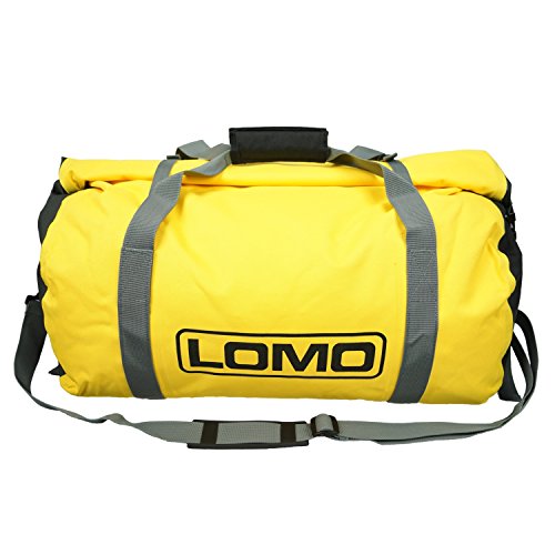 Lomo Dry Bag Holdall 40L wasserdichte Reisetasche - Gelb, Duffle Bag von Lomo