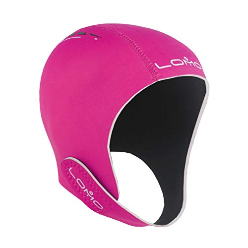 Lomo Triathlon Schwimmkappe, Neopren, Pink, Größe S von Lomo