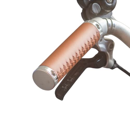 Eco Ledergriffe M/H/S Typ Lenker für Brompton, Hellbraun Eco Ledergriffe M/H/S Typ Lenker für Brompton, Hellbraun von London Craftwork