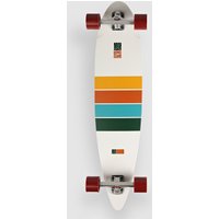 Long Island Longboards Stripe 39"X9" Pintail Complete white Long Island Longboards Stripe 39"X9" Pintail Complete white von Long Island Longboards