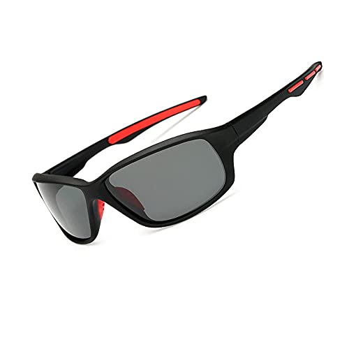 Long Keeper polarisierte sonnenbrille herren damen mtb sportbrille fahrradbrille herren mit UV400-Schutz von Long Keeper