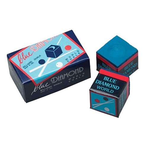 Longoni Billardkreide Blue Diamond, 2 Stück, blau, one Size Longoni Billardkreide Blue Diamond, 2 Stück, blau, one Size von Longoni