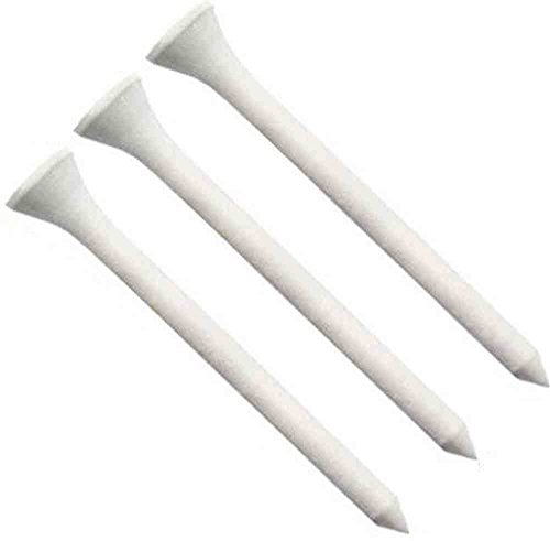 Longridge Herren-Golf-Tees aus Holz (40 Stück) – Weiß, 69 mm Longridge Herren-Golf-Tees aus Holz (40 Stück) – Weiß, 69 mm von Longridge
