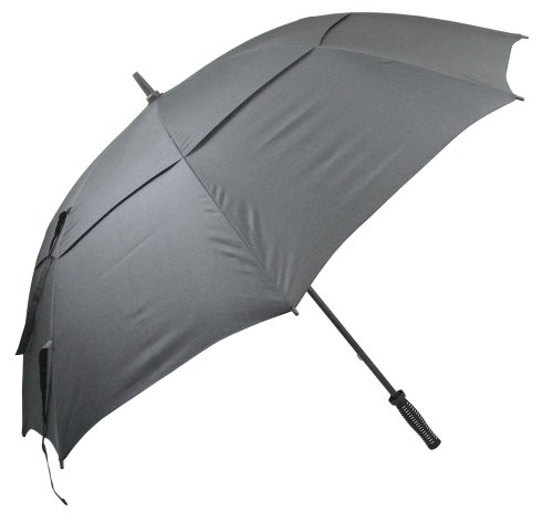 Longridge Deluxe winddichter Golfschirm – Schwarz Longridge Deluxe winddichter Golfschirm – Schwarz von Longridge