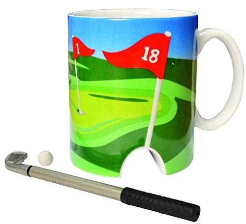 Longridge Golfbecher und Mini-Putter - Weiß Longridge Golfbecher und Mini-Putter - Weiß von Longridge