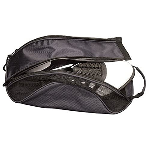 Longridge Black Mesh Golfschuhtasche von Longridge