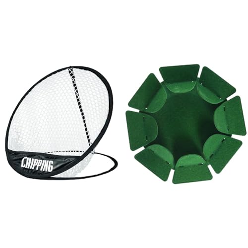 Longridge Golf Chipping Net von Longridge + LONGRIDGE Hole IN EINEM PUTTBECHER von Longridge