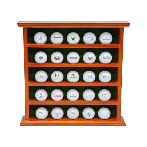 Longridge Golfbälle-Display, Holzschrank, 25 Bälle Longridge Golfbälle-Display, Holzschrank, 25 Bälle von Longridge