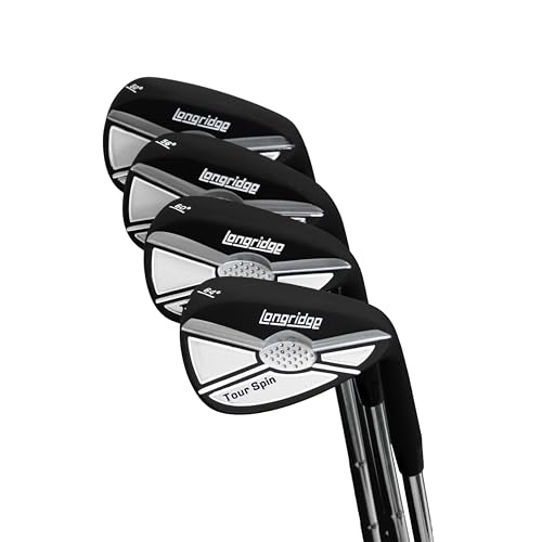 Longridge Tour Spin 60Deg Golf Wedge, Schwarz Longridge Tour Spin 60Deg Golf Wedge, Schwarz von Longridge