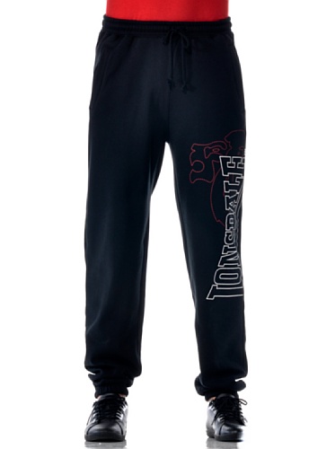 Lonsdale London Herren Dartford Jogginghose, Black, XL von Lonsdale